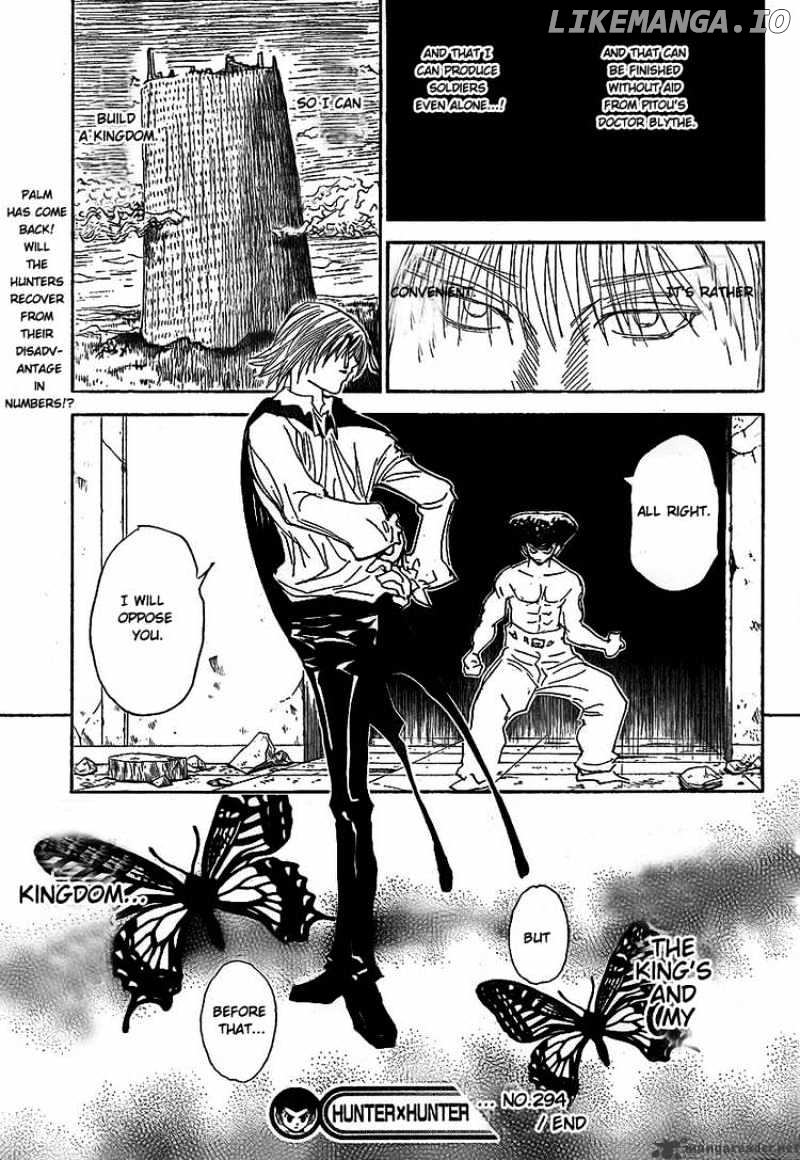 Hunter x Hunter, Chapter 294 image 19